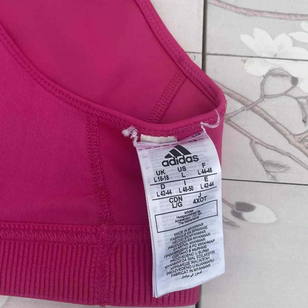 Adidas Fuchsia Sports Bra